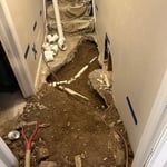 Interior Sewer replaced