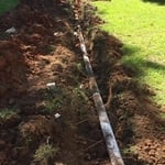 Sewer LIne install