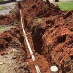Sewer LIne install