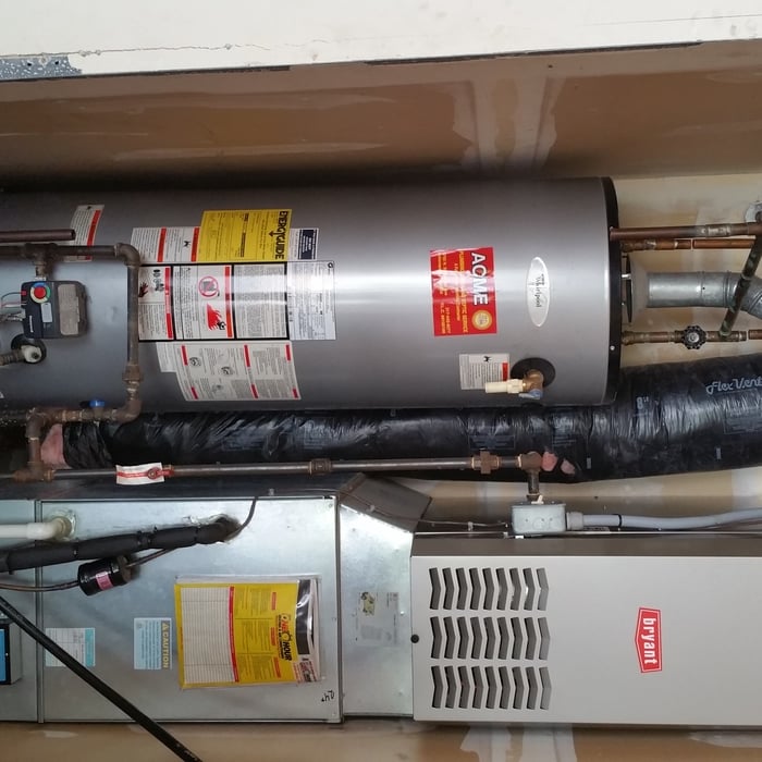 Box store water heater