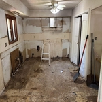 Kitchen demoed