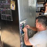 Control board repair of an LG refrigerator in April 2024 for a client in Salt Lake City. The refrigerator was not working at all.