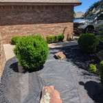 Flower bed installation