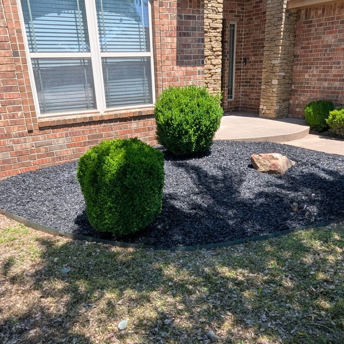 Flower bed installation