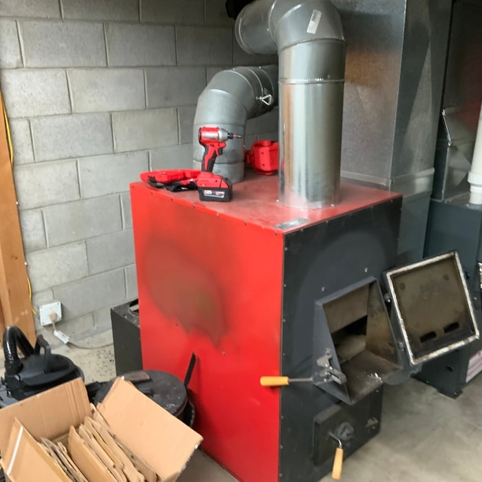 Wood Furnace Cleaning