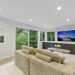 Media Room w/ 75" TV