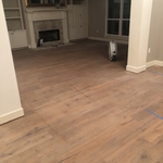 Wood floor remodel