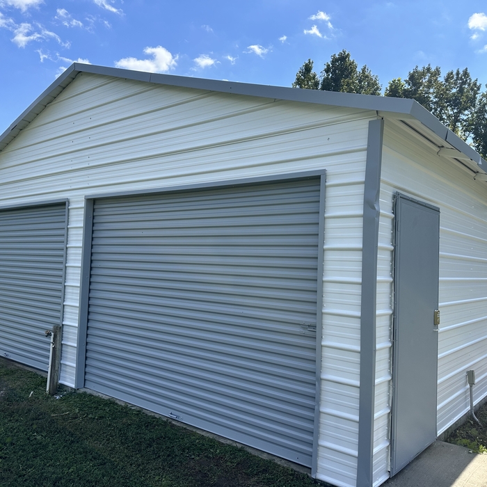 Repaint storage shed