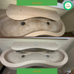 Deep clean of sink