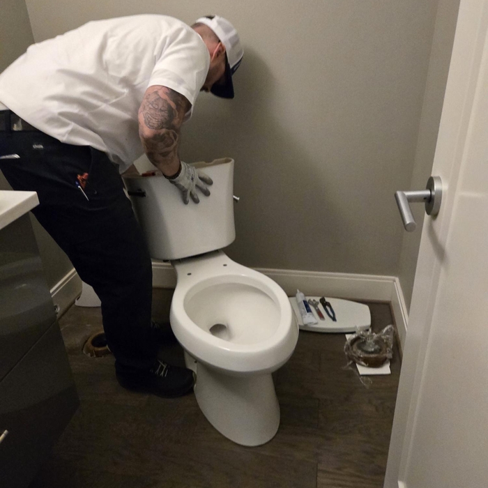 Toilet work