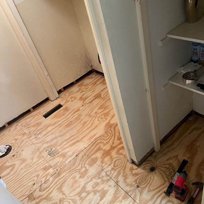 Repair and Install new Plywood
