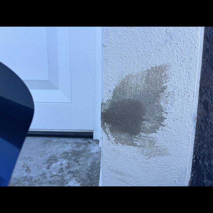 Small stucco repair