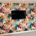 Wall paper install