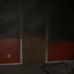 House fire.
