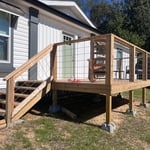 Front deck