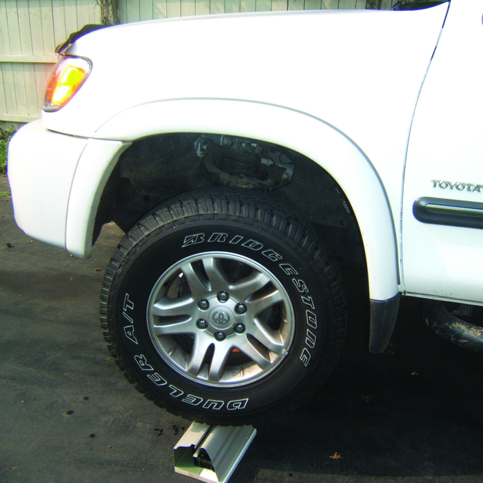Truck on Gutter!