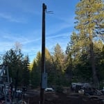 Service pole