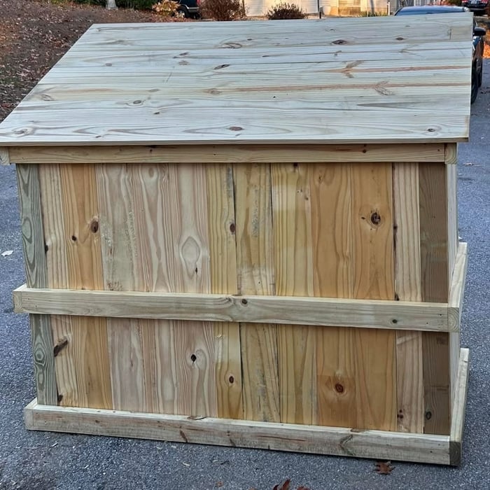 Firewood enclosure