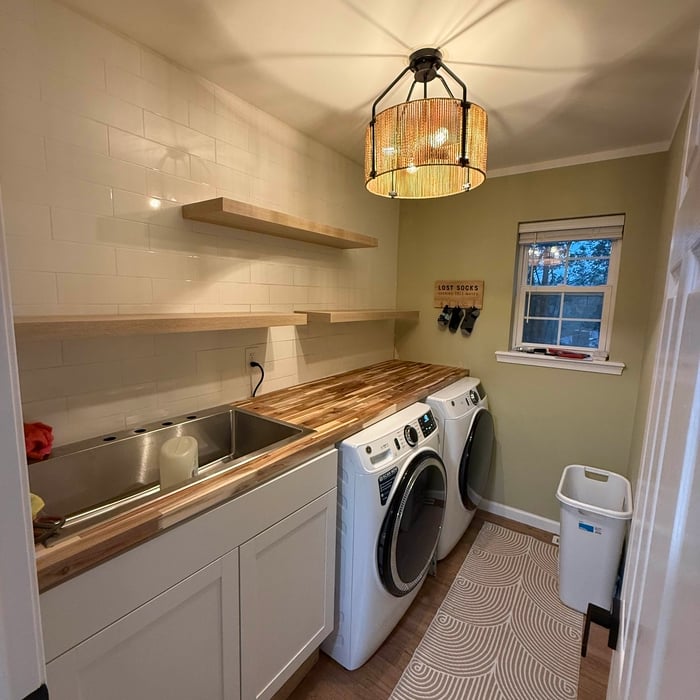 Laundry room remodel