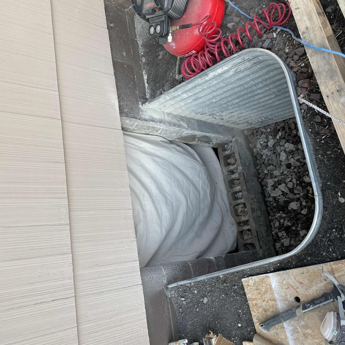 Egress window project.