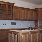Kitchen cabinets