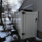 Tan Privacy Fencing