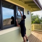 Balcony view windows