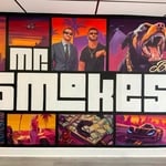 Mr. Smoke Mural Painting