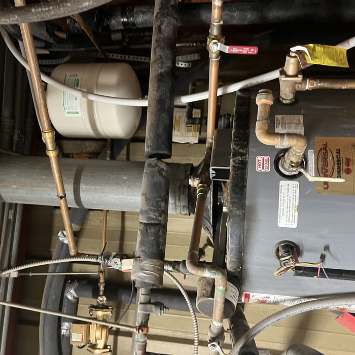 Commercial water heater