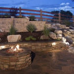 Outdoor Fire Pit and Patio Concept