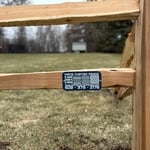 Custom wood fencing