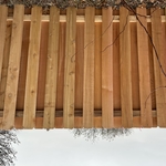 Custom wood fencing