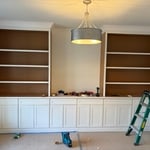 Custom cabinets and crown molding