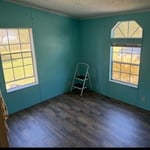 flooring and paint work