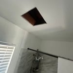 Bathroom fan intalation