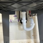 Utility sink install