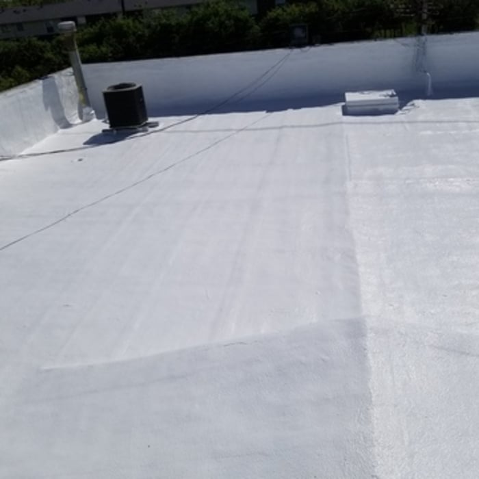 flat roof coating
