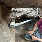 Sewer pipe replacement