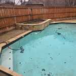 emptying the pool