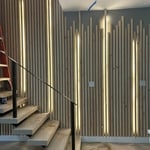 Stairs & LED Paneling