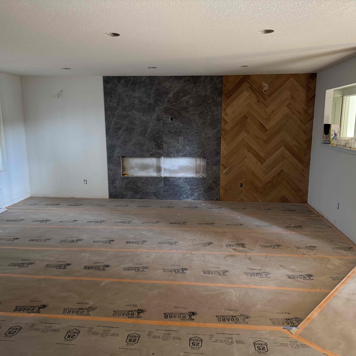 Flooring replacement.