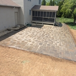 Large Paver patio