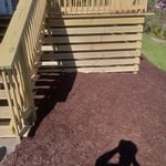 A large front porch