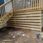 A large front porch