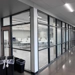 All glass installation