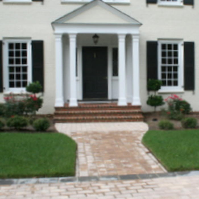 Flower Bed, Sod, Walkway & Driveway