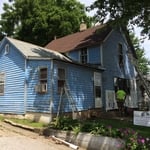 Siding windows gutters foundation