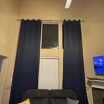 Hanging Curtain/ TV mount