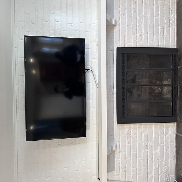 TV Mounting on brick wall