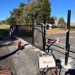 Automatic rolling gate 25 foot long